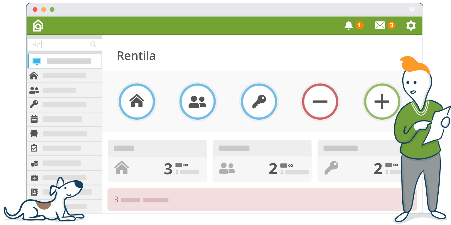 Rentila screenshots